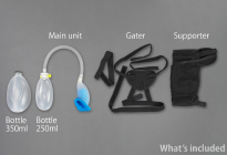 -Main unit<br />
-Bottle 250ml, 350ml<br />
-Special garter<br />
-Special supporter