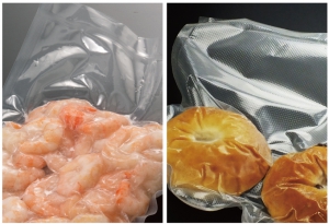 normal and embossed vacuum bag