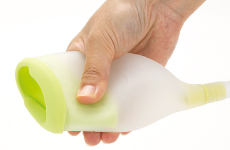 Receiver is made of soft silicone