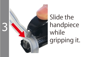 Ultrasonic sealer for ironer tape connecting