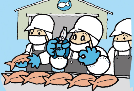 Used in restaurants, supermarkets and seafood processing plants.<br />